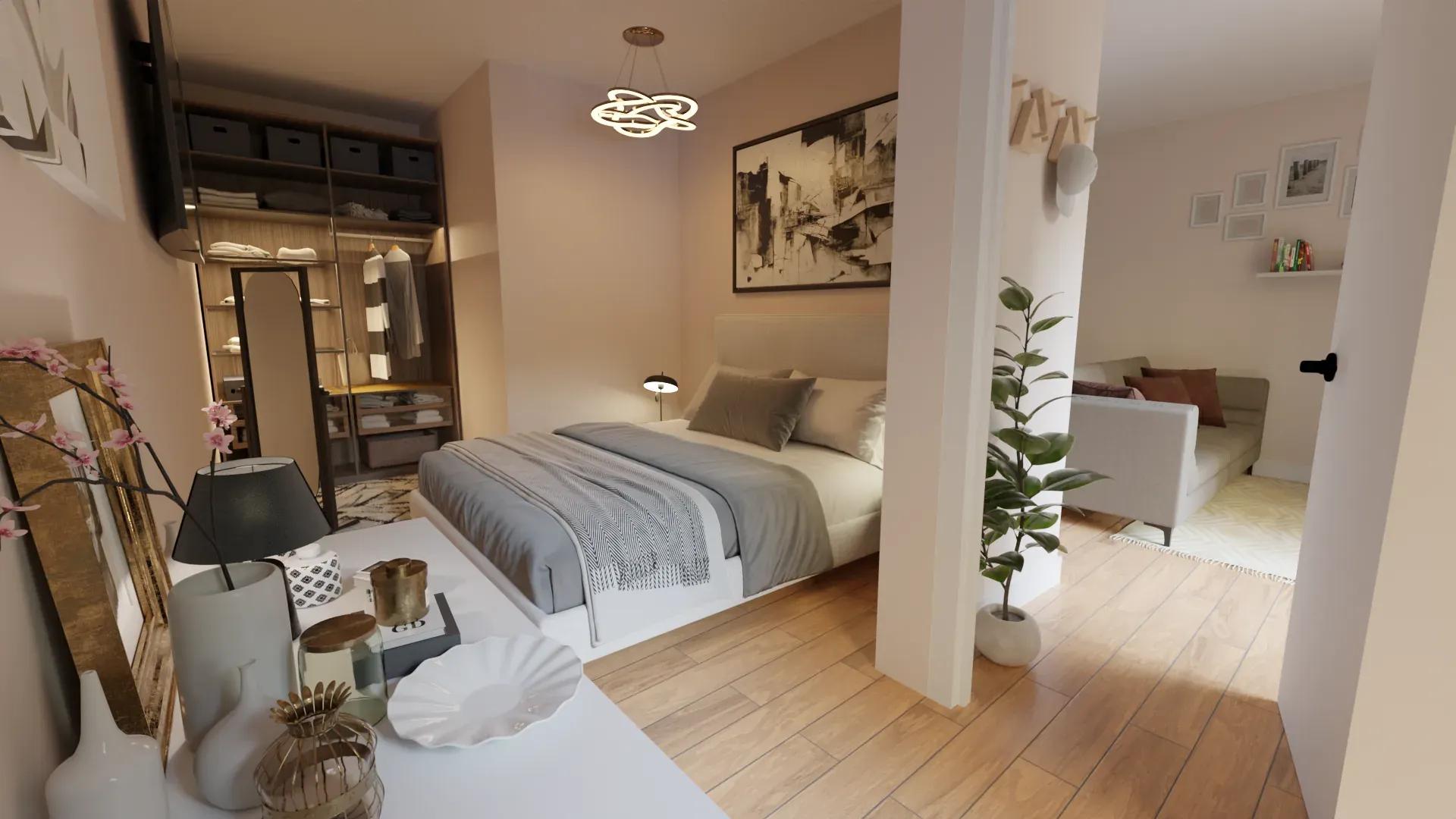Interni, camera da letto